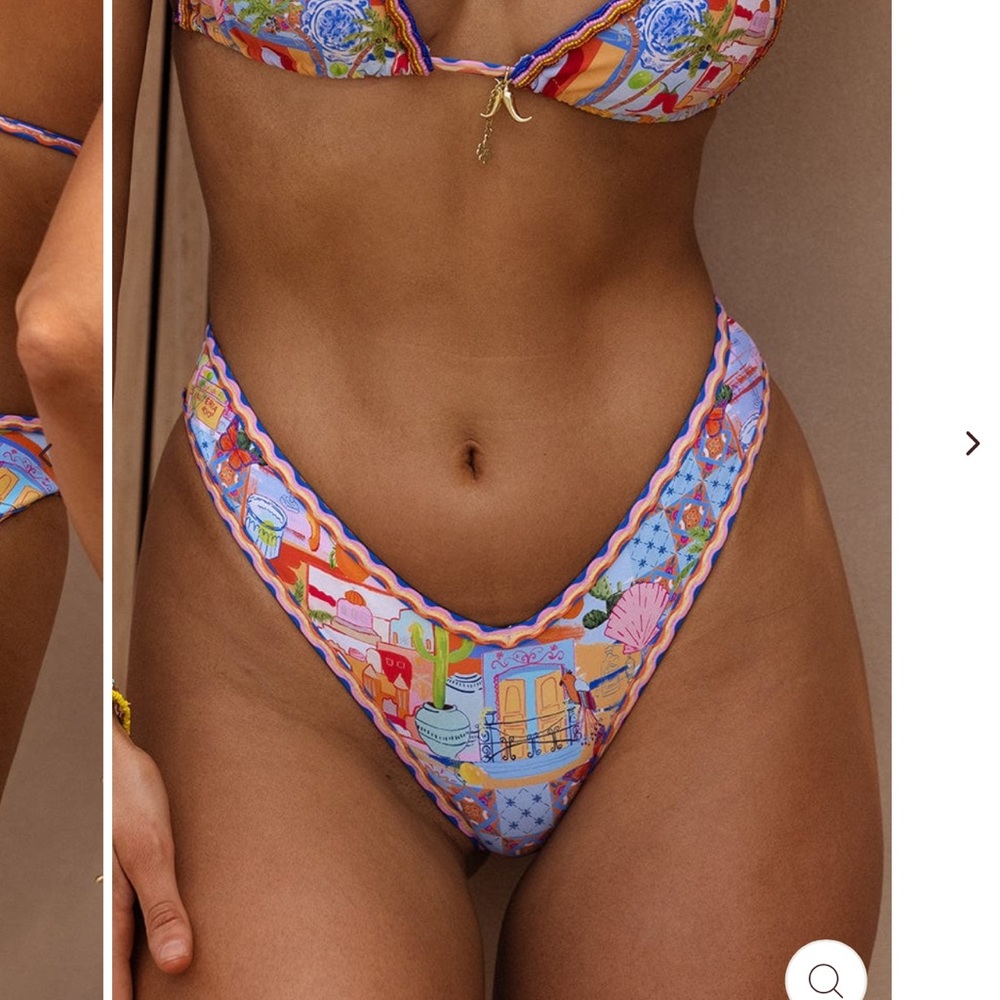 Bydee Cabana Panama bikini bottom size M NWT